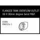 Marley Flanged Tank Overflow Outlet - RH8124-1